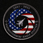 Barnestormin' Eagle Spotter Patch (Flag Edition)