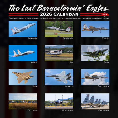 2026 Calendar: The Last Barnestormin' Eagles