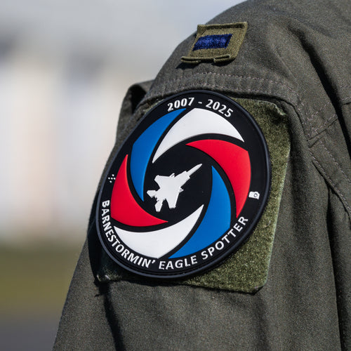 "Barnestormin' Eagle Spotter" Commemorative Patch
