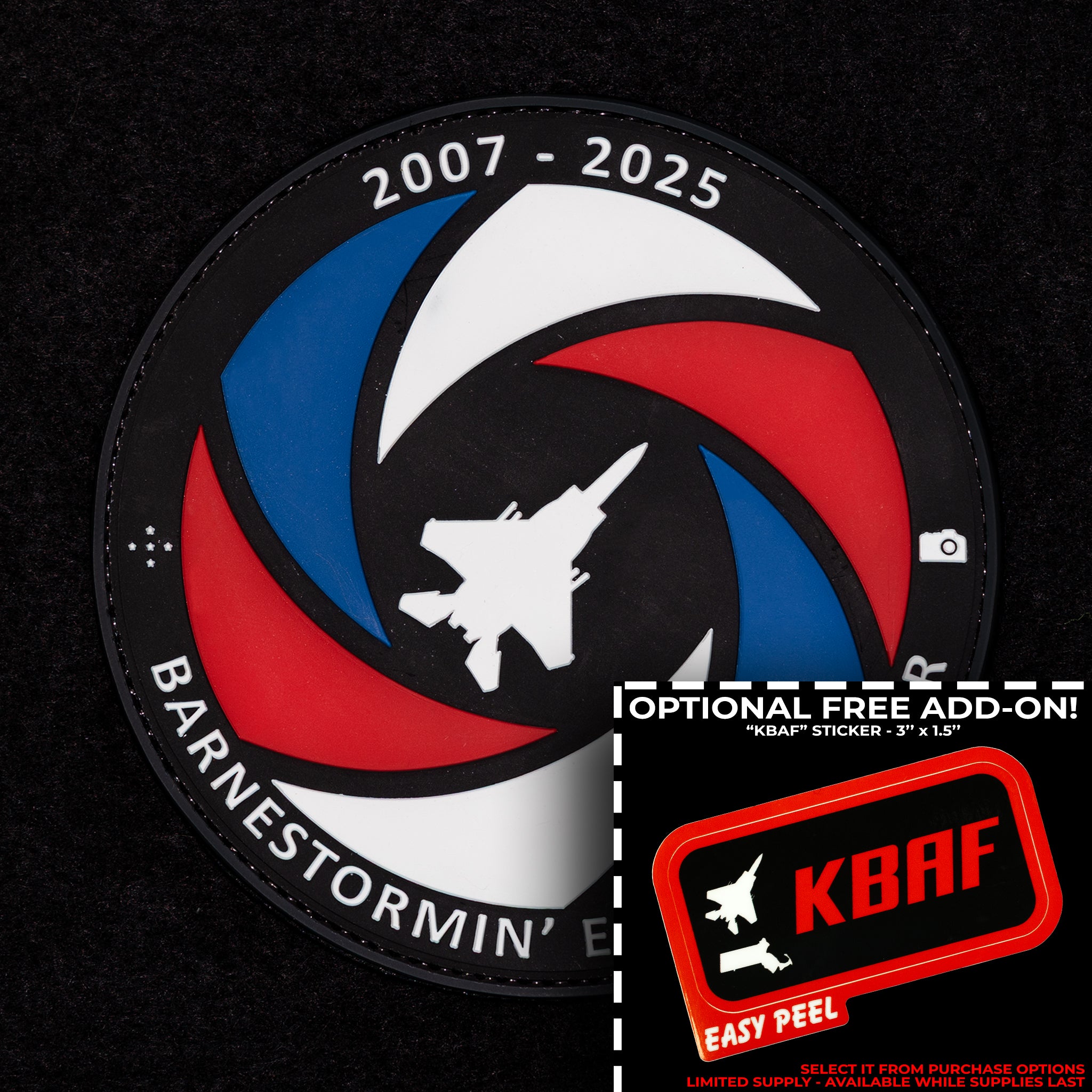 "Barnestormin' Eagle Spotter" Commemorative Patch