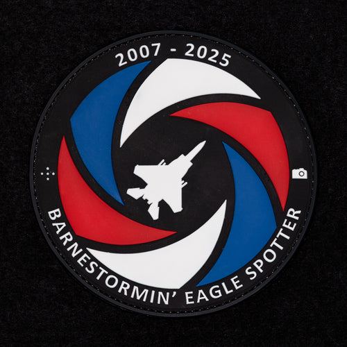 "Barnestormin' Eagle Spotter" Commemorative Patch