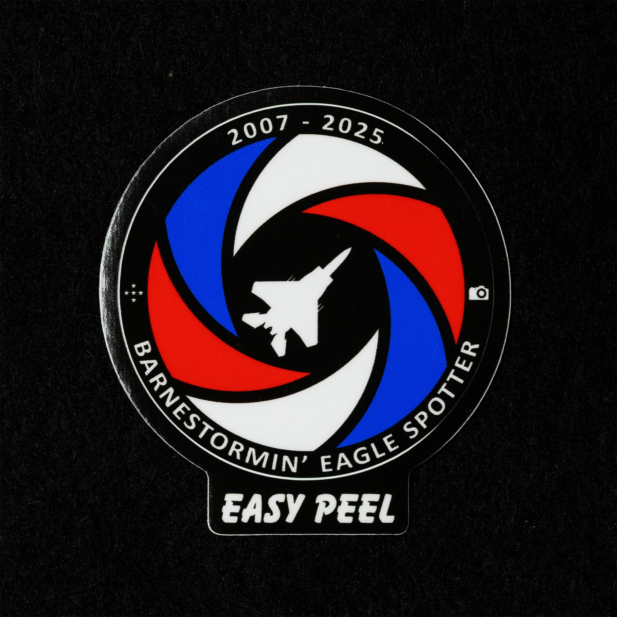 "Barnestormin' Eagle Spotter" Commemorative Sticker