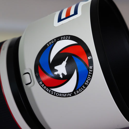 "Barnestormin' Eagle Spotter" Commemorative Sticker