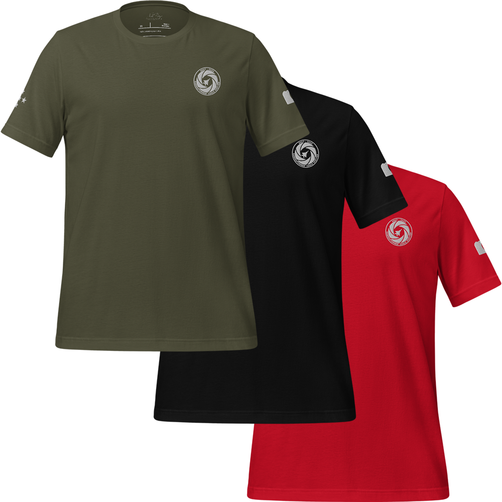 "Barnestormin' Eagle Spotter" Embroidered T-Shirt